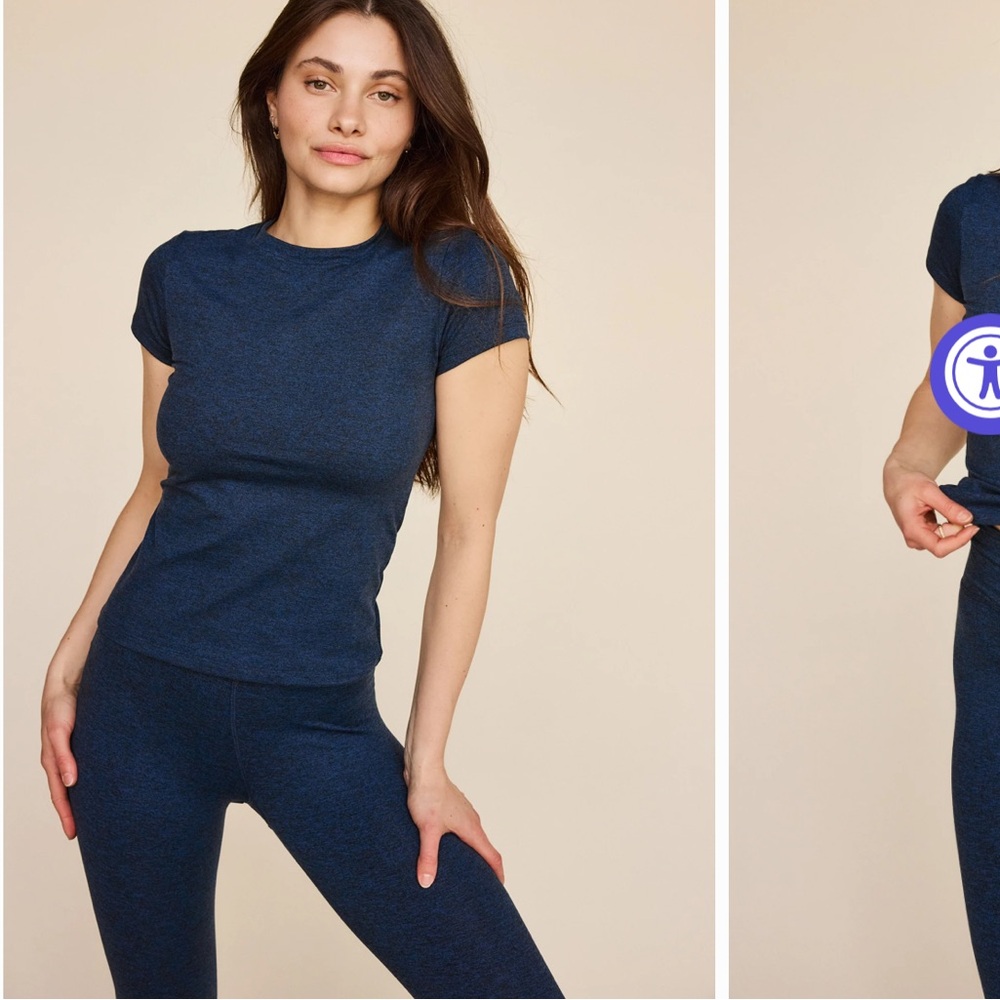 Strut! Navy Short Sleeve Tee